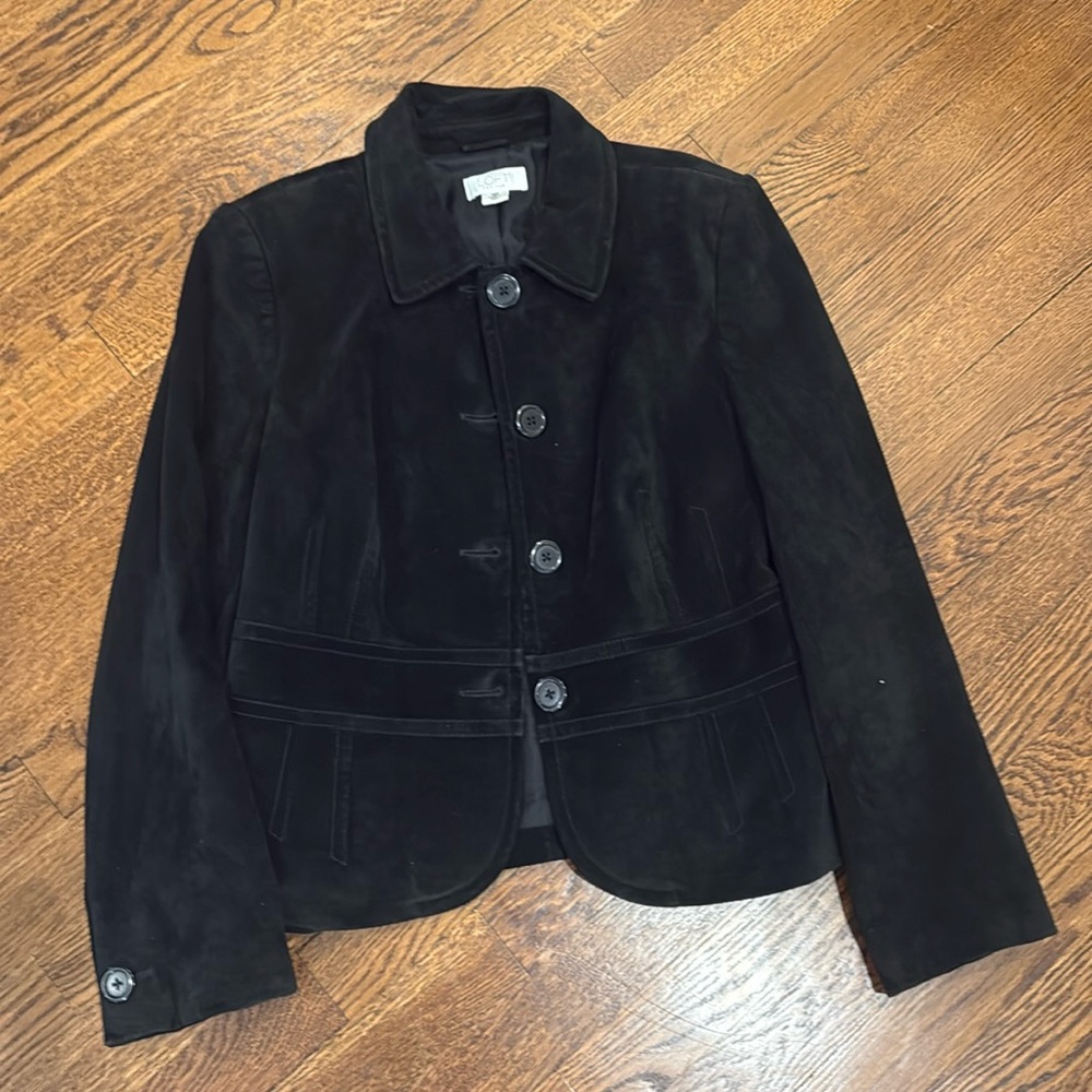 Anne Taylor Loft Suede Blazer